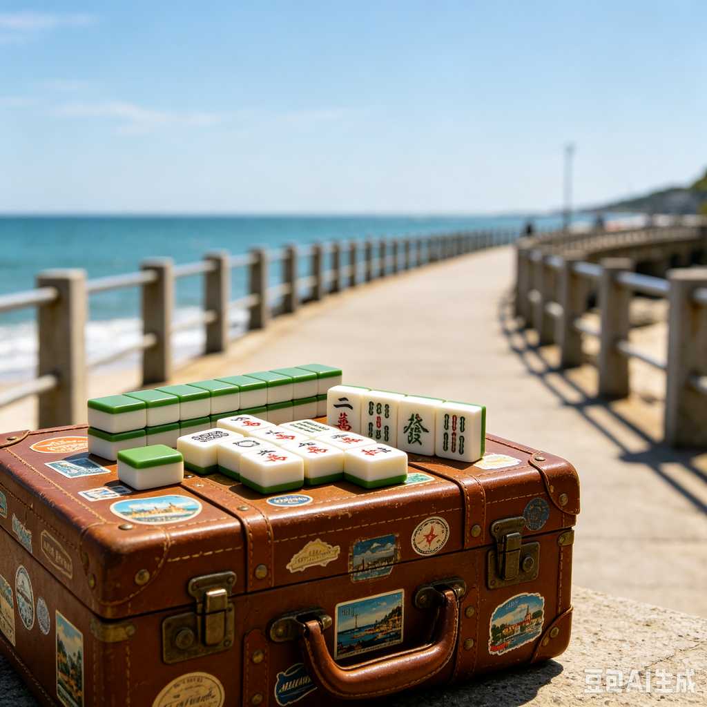 crystal mini mahjong travel set