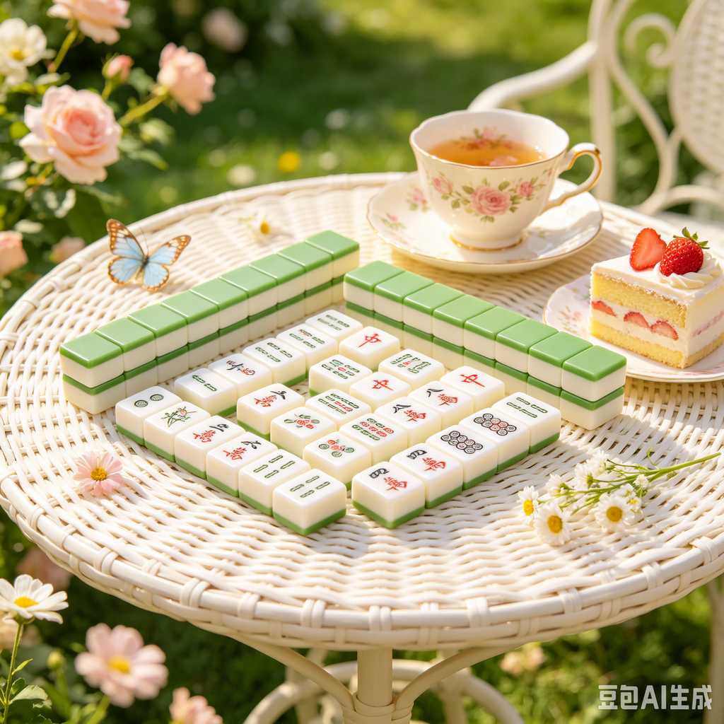 gloss finish mahjong tiles