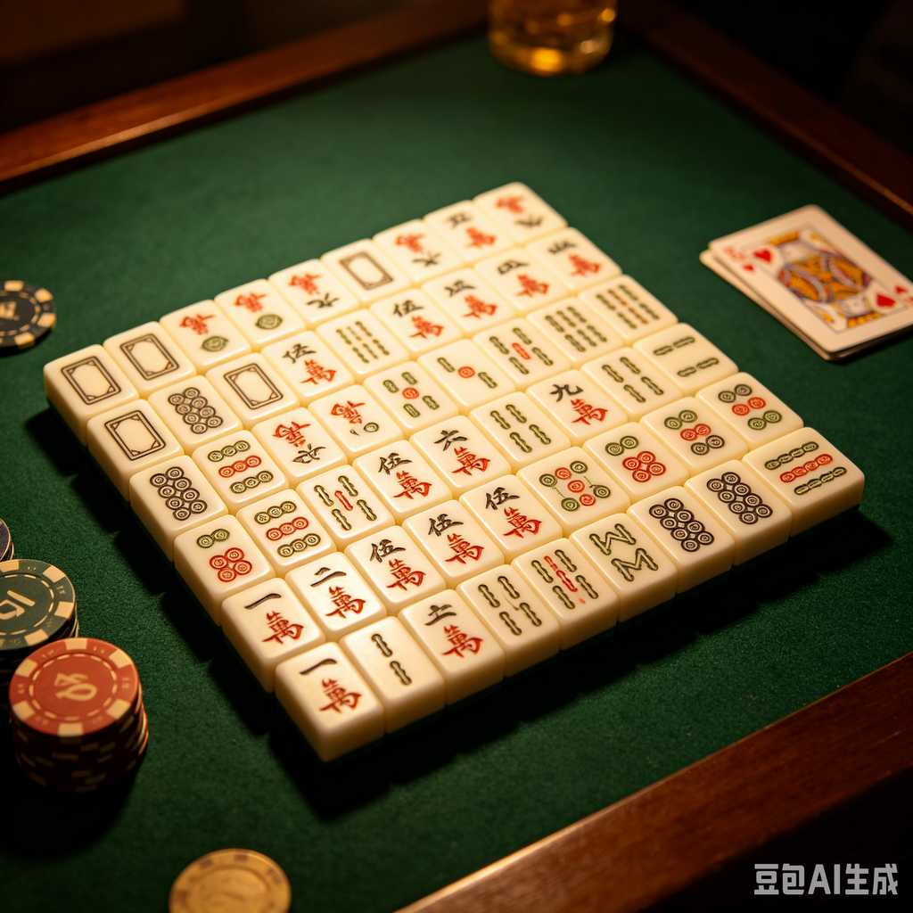 tiny mahjong set for backpack